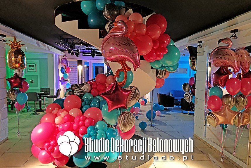 Dekoracje balonowe na urodziny  - Miami